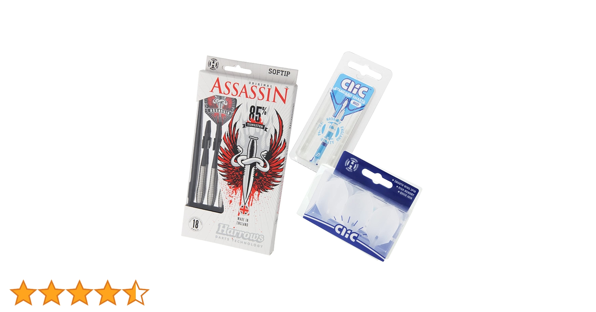 AAA グッズセット（橙赤） Amazon | ハローズ 初心者応援セット (アサシン ASSASSIN 18gR +